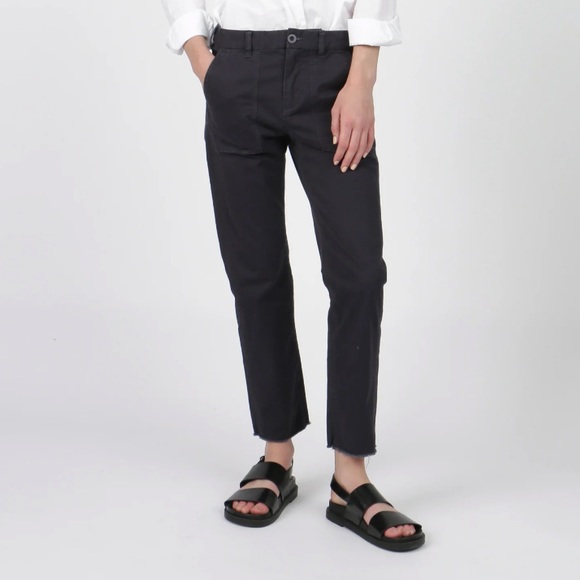 G1 Goods Fatigue chino pants in black - Picture 1 of 8